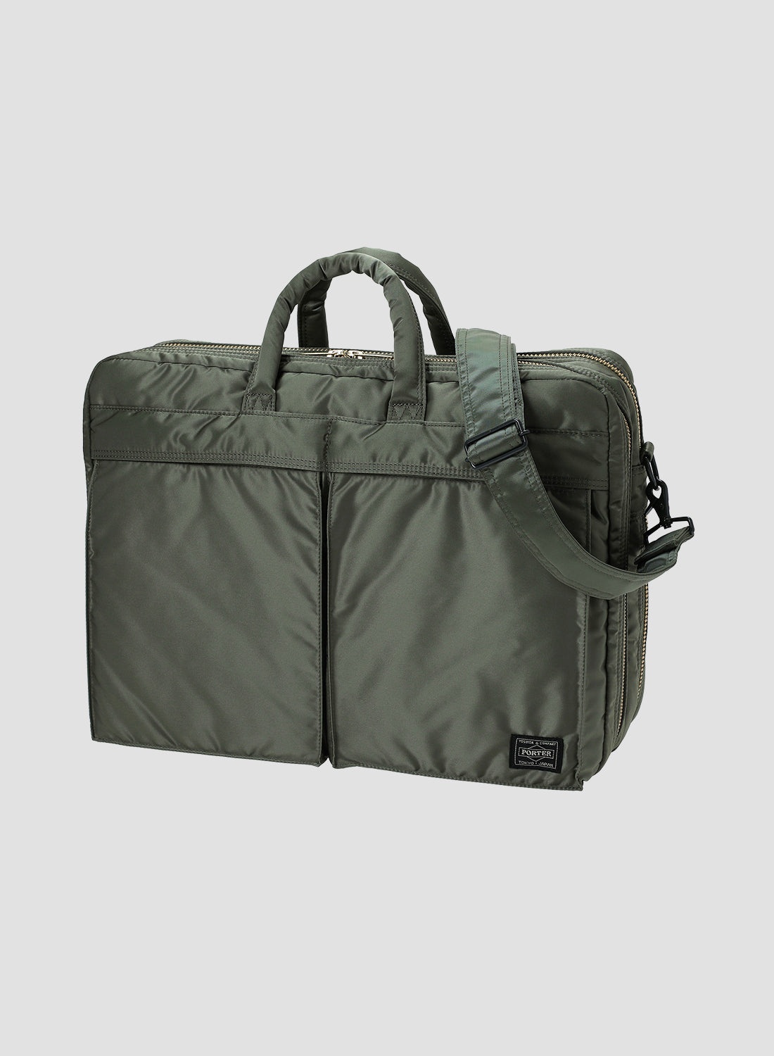 Porter-Yoshida & Co Tanker 2Way Briefcase in Sage Green - 1