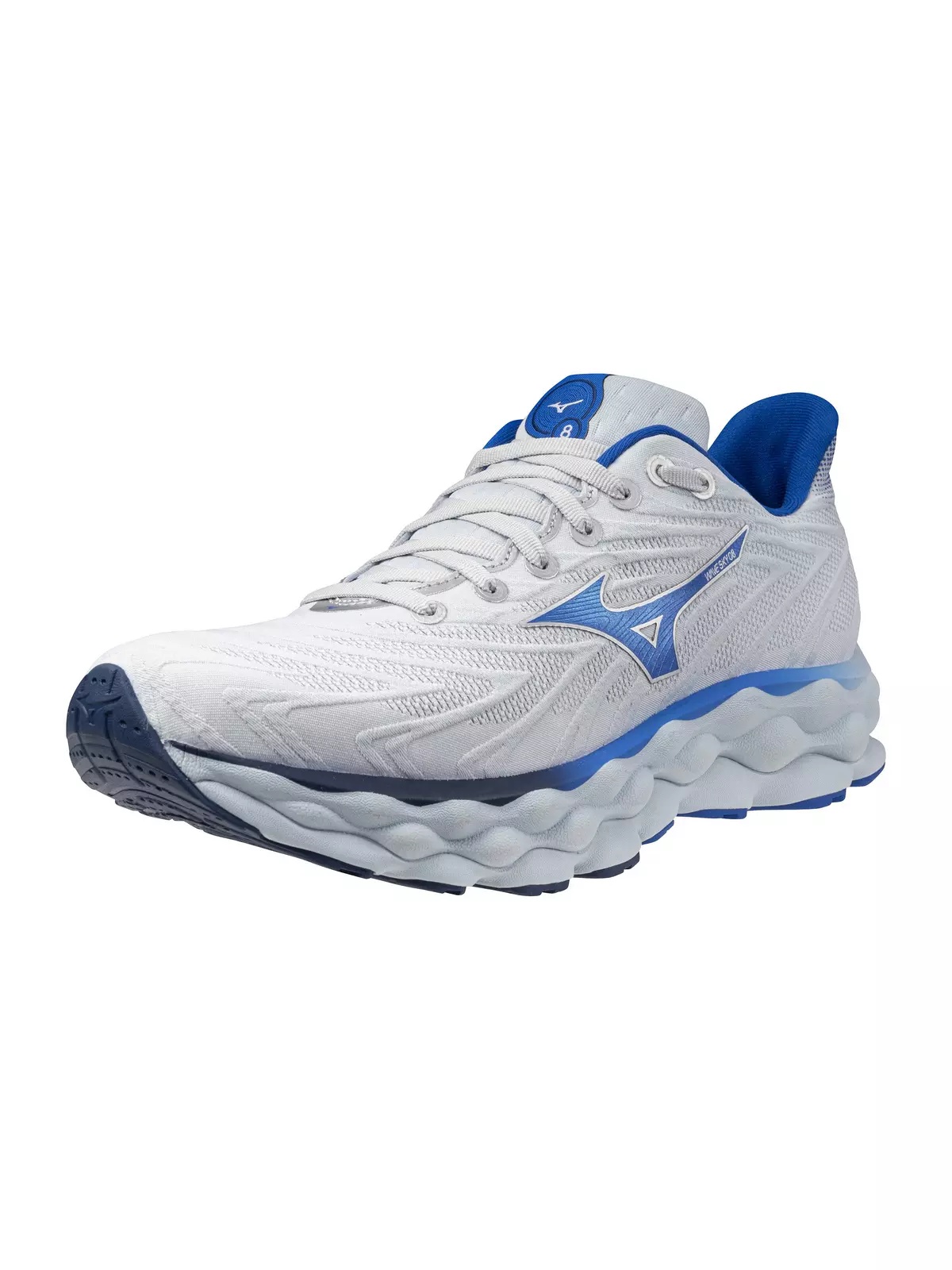 Wave Sky 8 "Plein Air/Laser Blue" Men's Running Shoe - 3