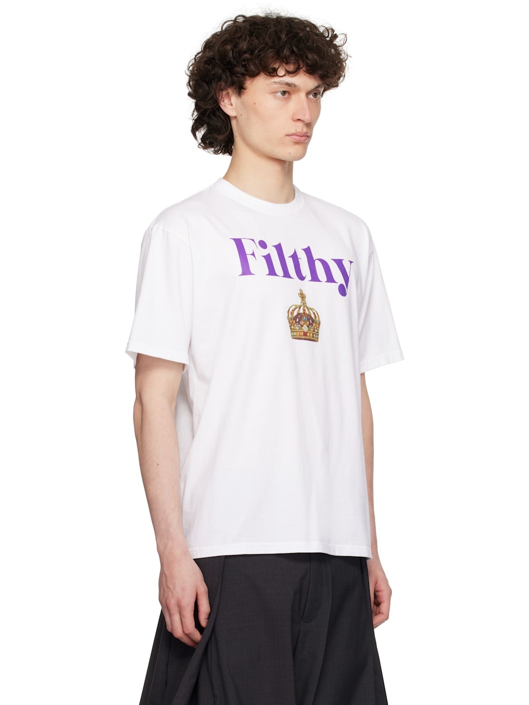 White UC1E3803 T-shirt - 2