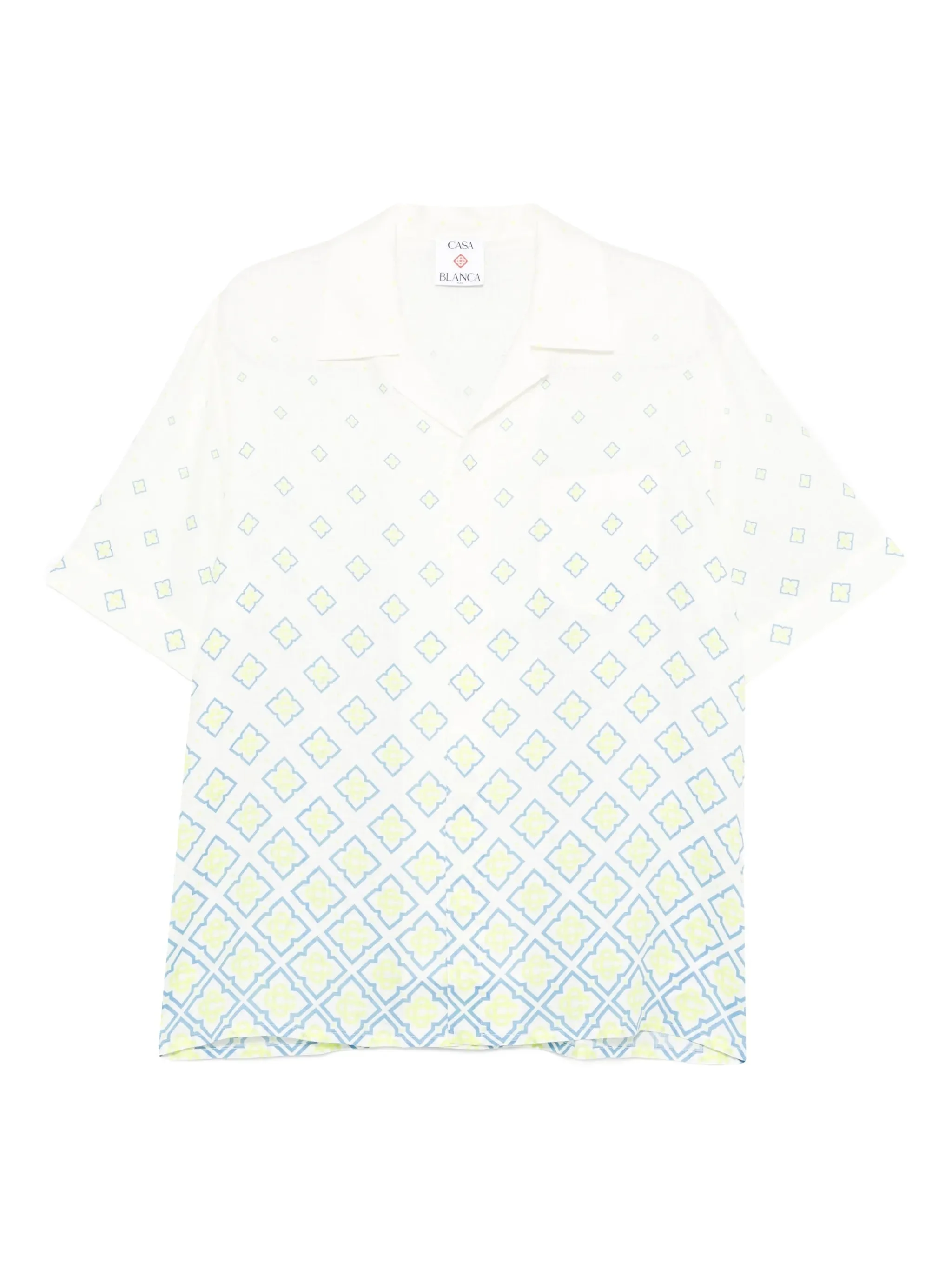 Casablanca Monogram Short Sleeve Shirt - 1