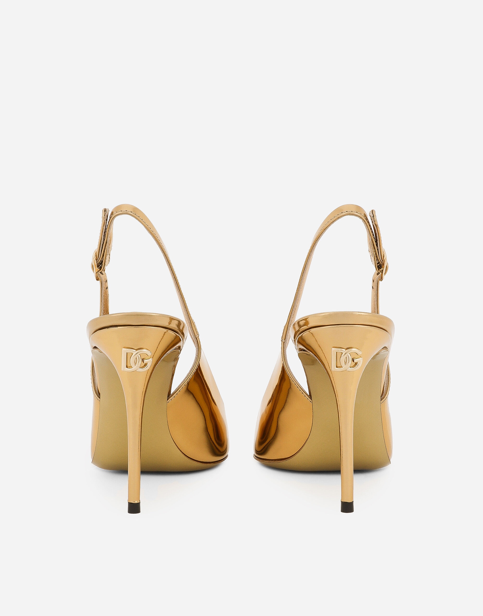 Calfskin slingbacks - 3
