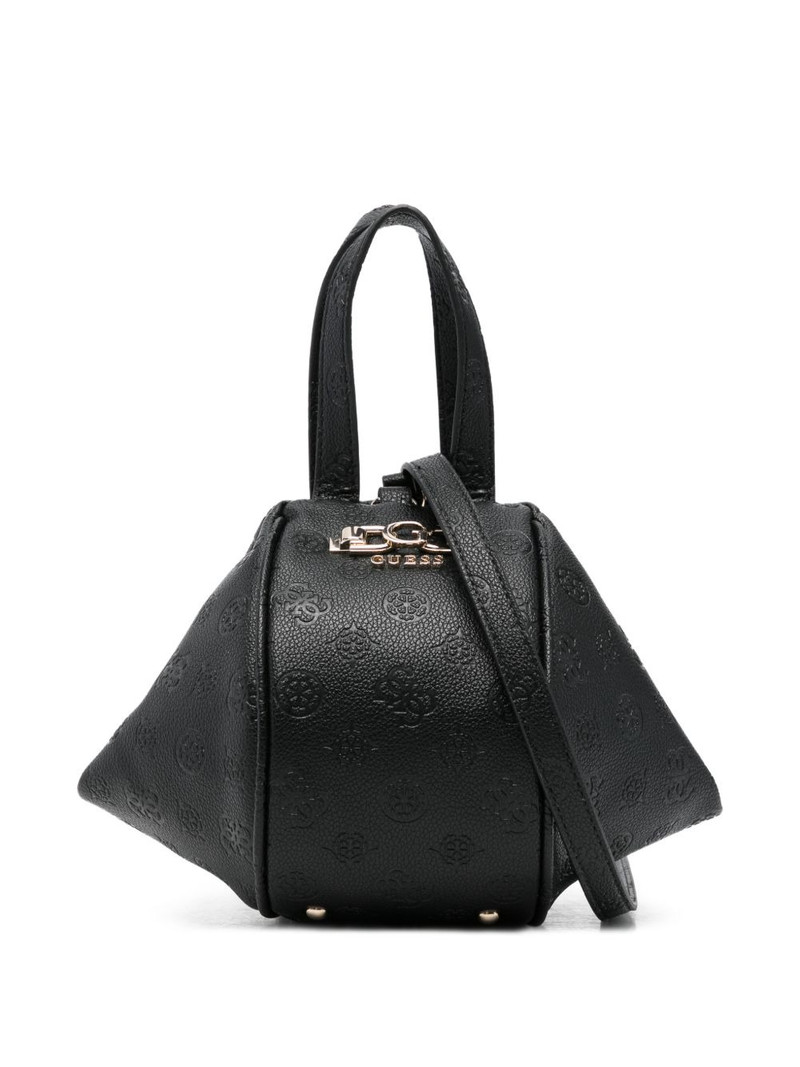 mini Anise embossed geometric tote bag 1