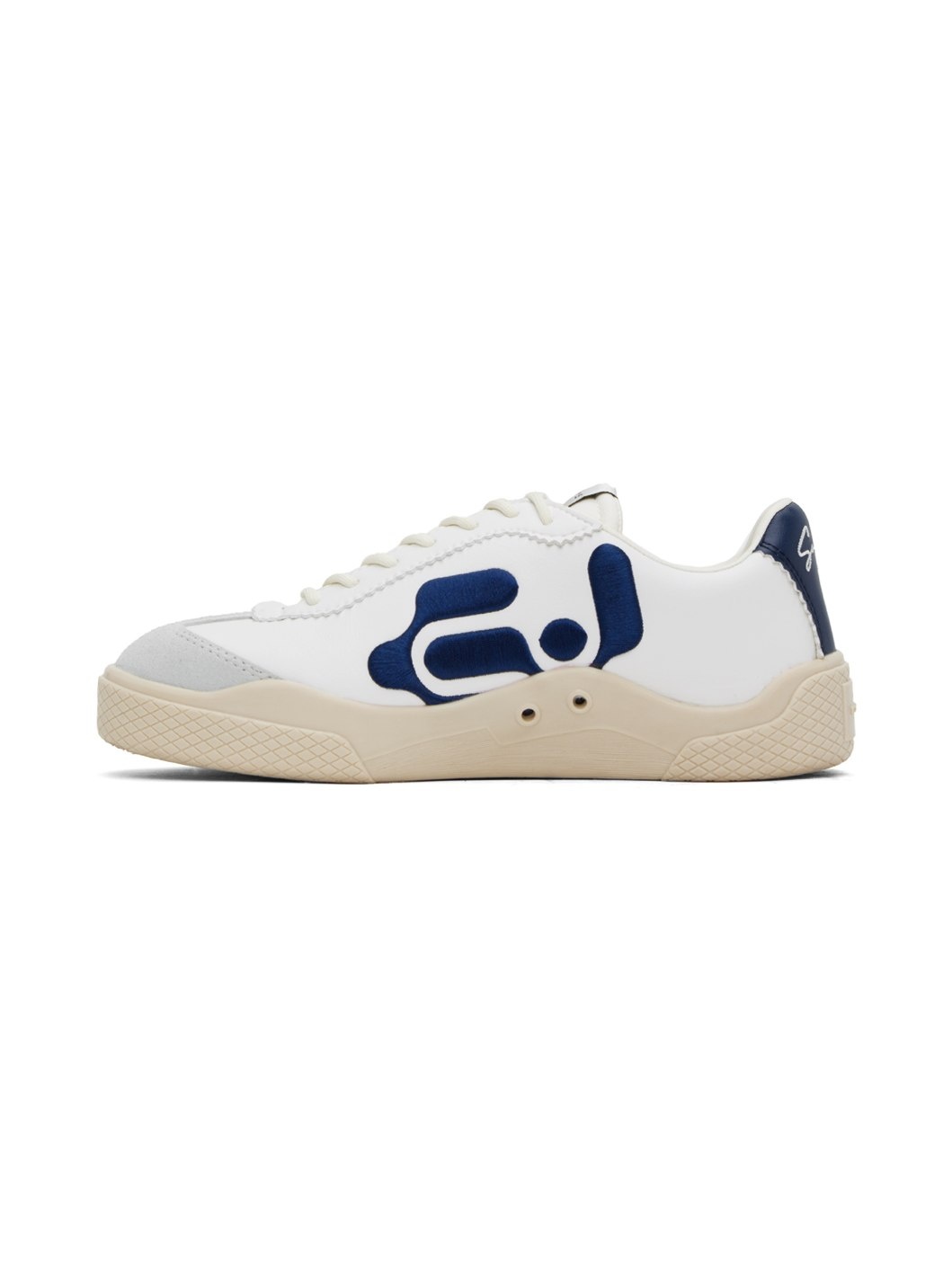 White Santos Sneakers - 3