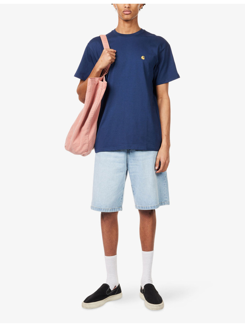 Carhartt WIP Landon Straight-Leg Denim Shorts outlook