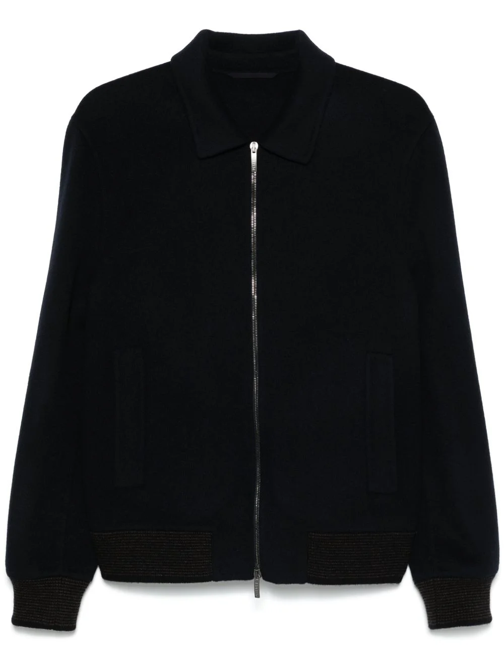 zip-up bomber jacket - 1