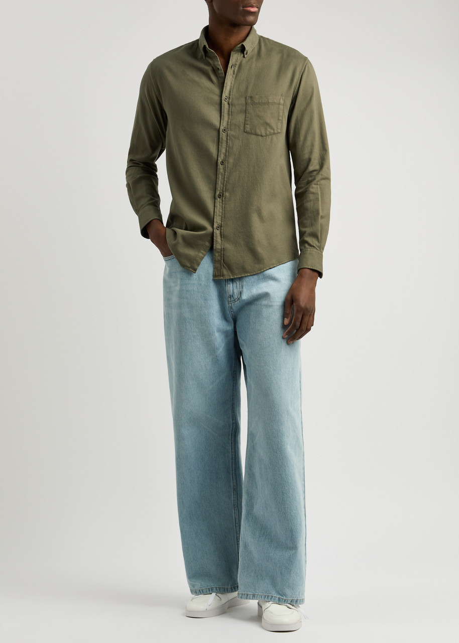 Sunspel Brushed-cotton Shirt - 4