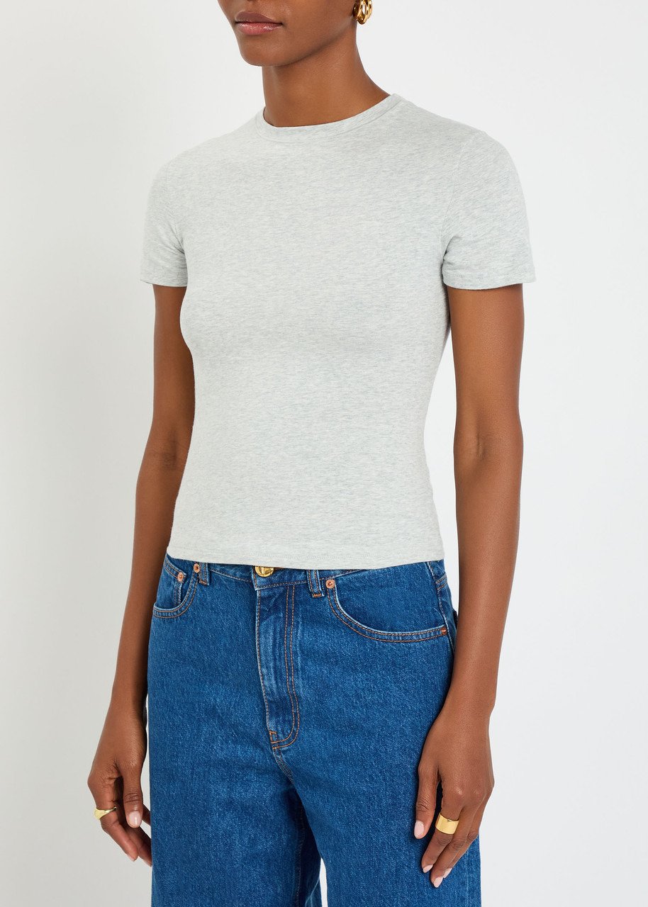 Skims Stretch-cotton T-shirt - 2
