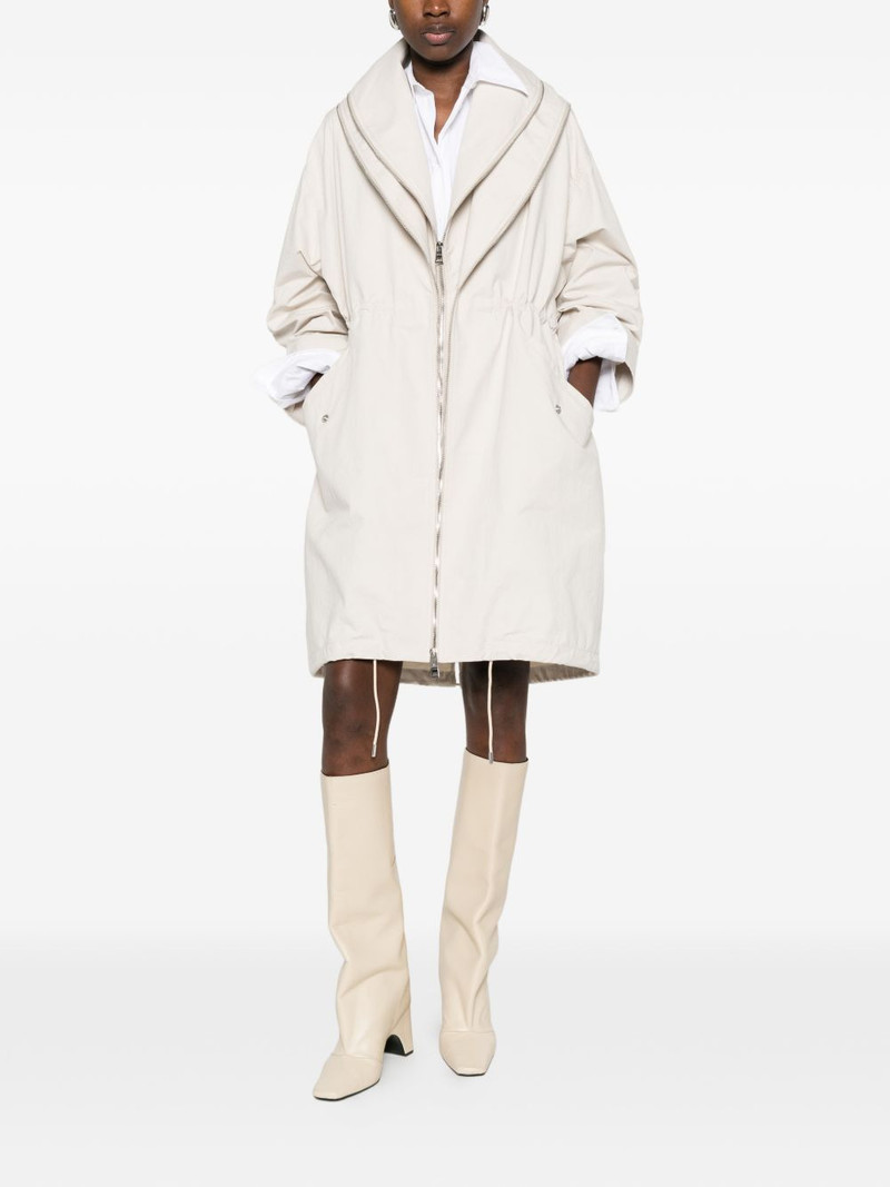 Givenchy hooded zip coat outlook
