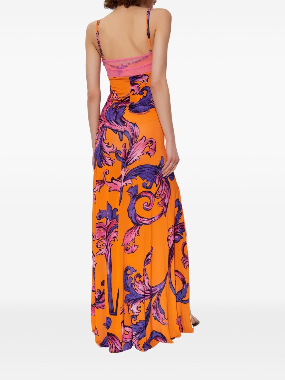 floral-print dress - 3