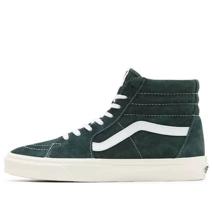 Vans Unisex Pig Suede SK8-HI Sneakers Green VN0A5JMJ94T - 1