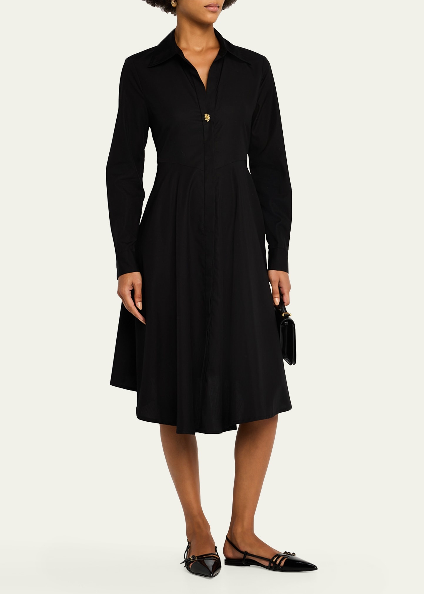 Helene Asymmetrical Shirtdress - 4