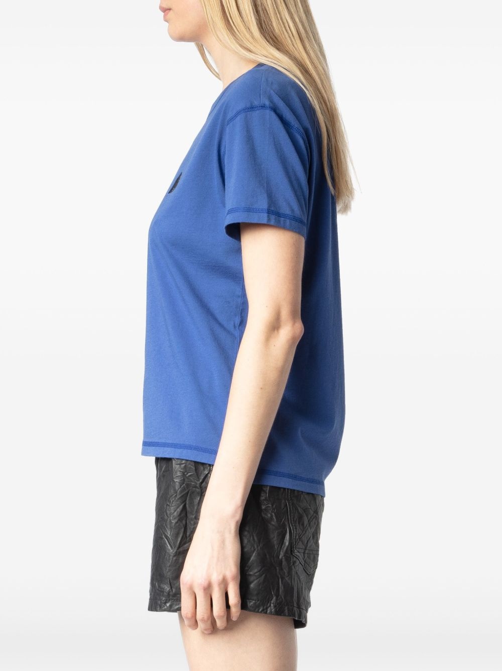 logo print t-shirt - 5