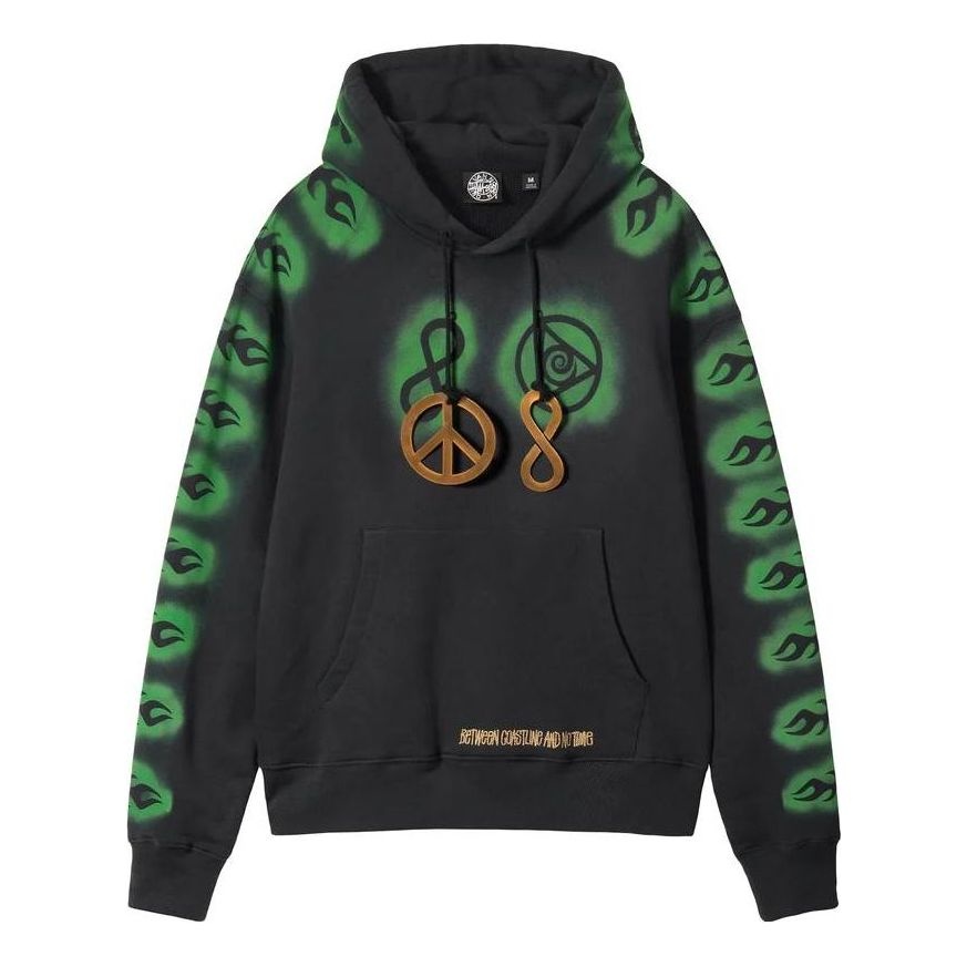 Stussy x Dries Van Noten Embroidered Hoodie 'Black' 318044 - 1