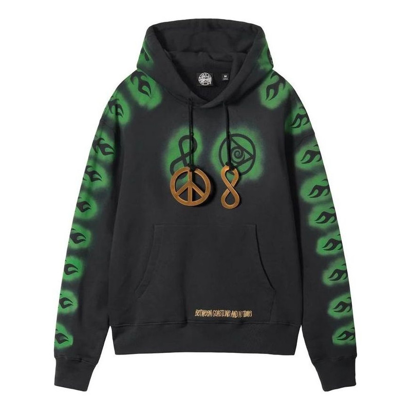 Stussy x Dries Van Noten 자 수 까마귀 '블랙' 318044 - 1