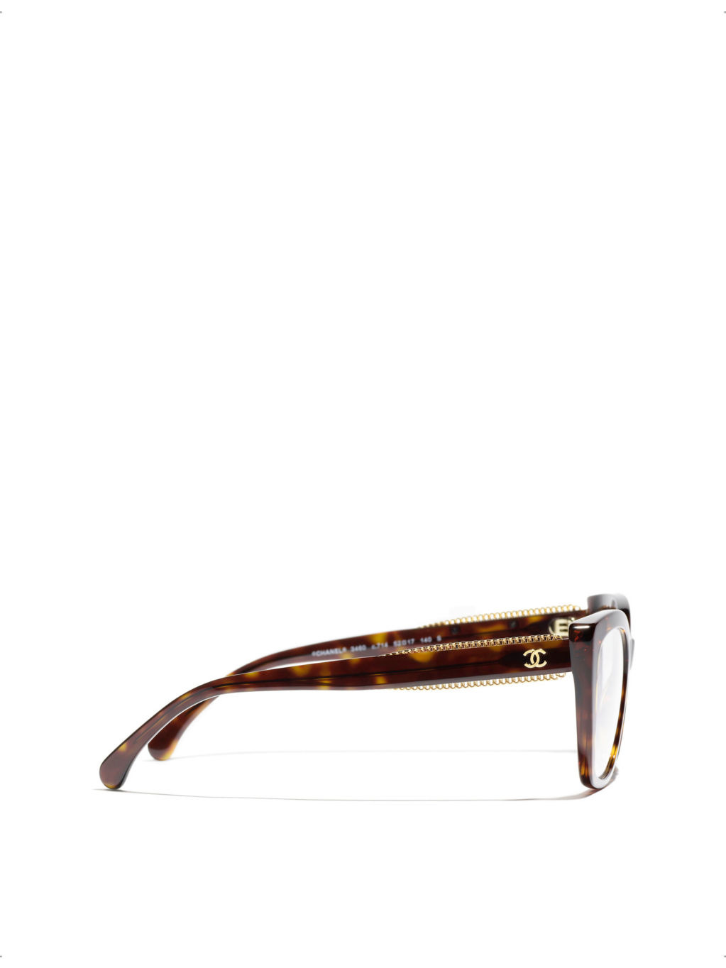 CH3460 cat-eye tortoiseshell acetate eyeglasses - 3
