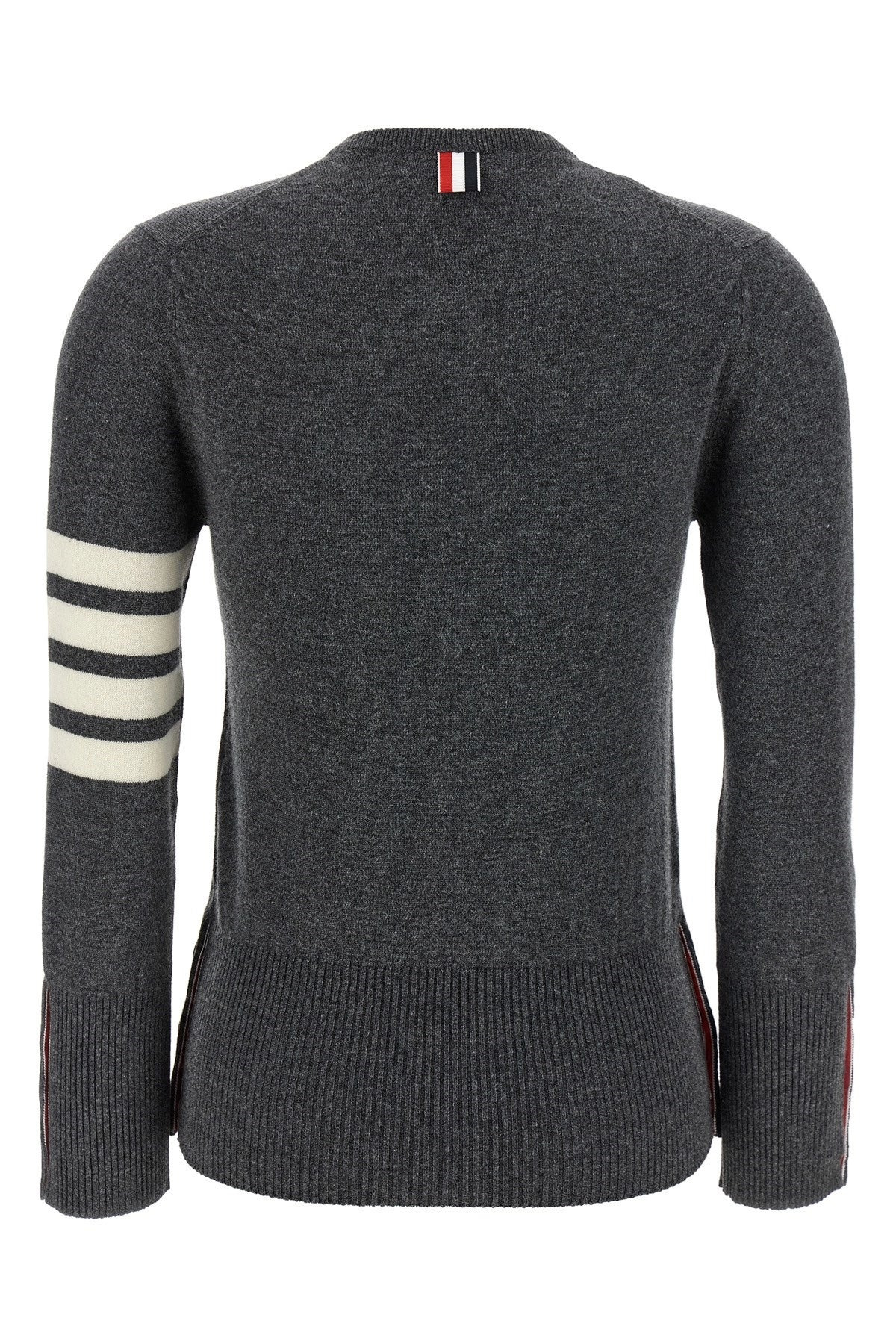 Thom Browne Women 'Classic Cashmere 4-Bar' Cardigan - 3