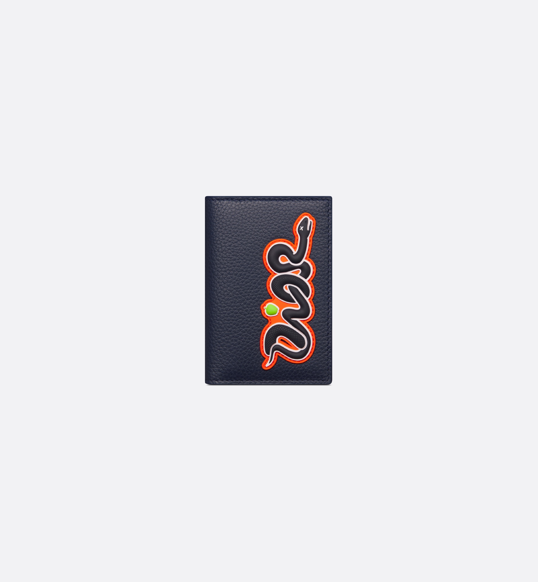 DIOR AND KAWS Vertical Bifold Card Holder - 1
