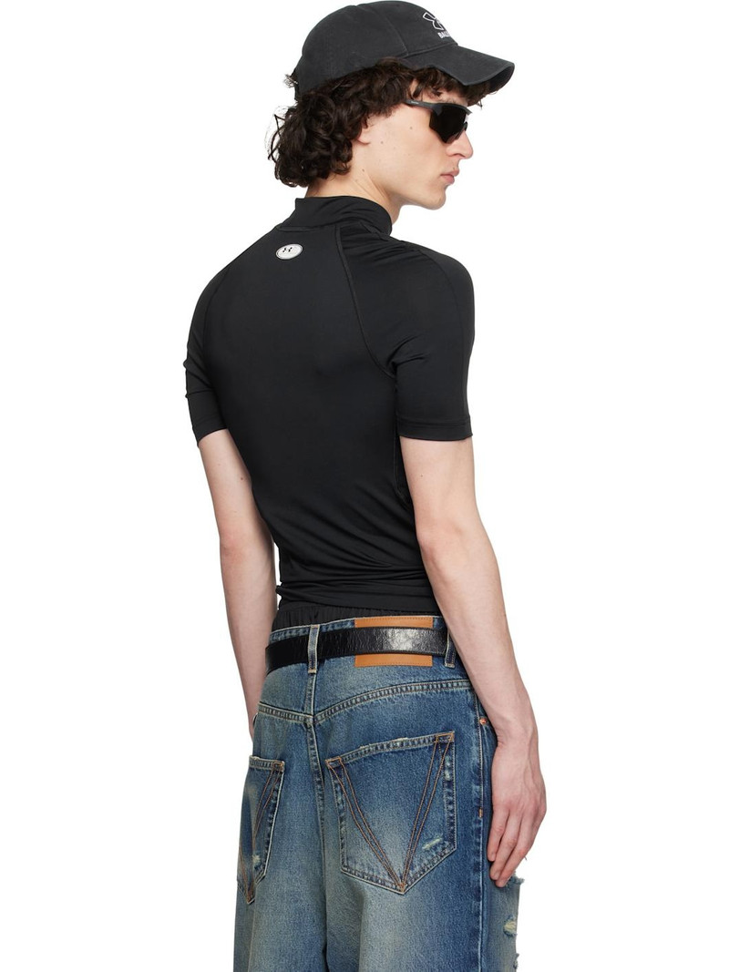 Black Under Armour Edition Mock Neck T-shirt 3