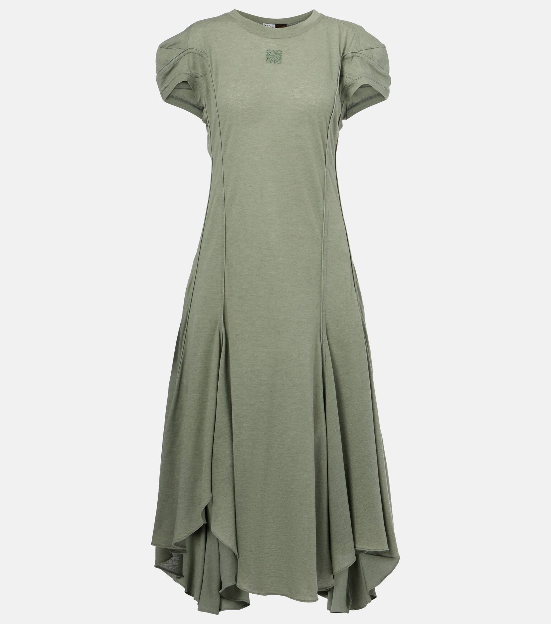 Paula's Ibiza cotton-blend midi dress - 1