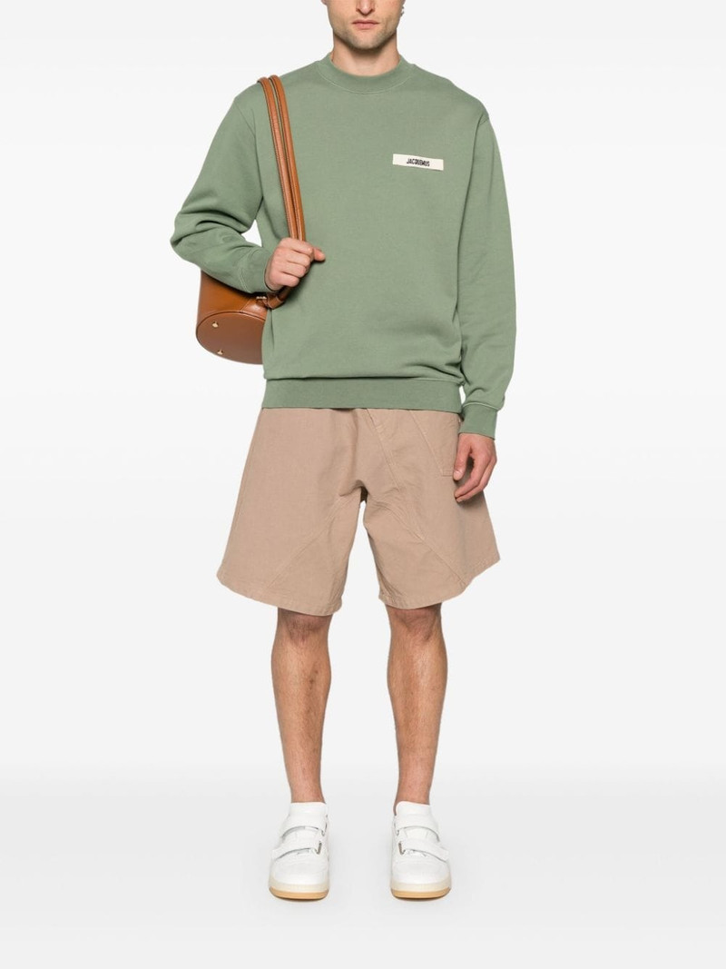 JACQUEMUS Le sweatshirt Gros Grain cotton sweatshirt outlook