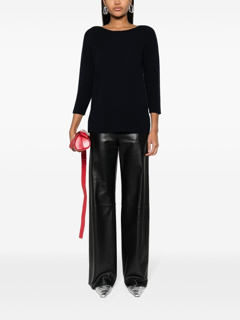 FABIANA FILIPPI bead-embellished jumper outlook