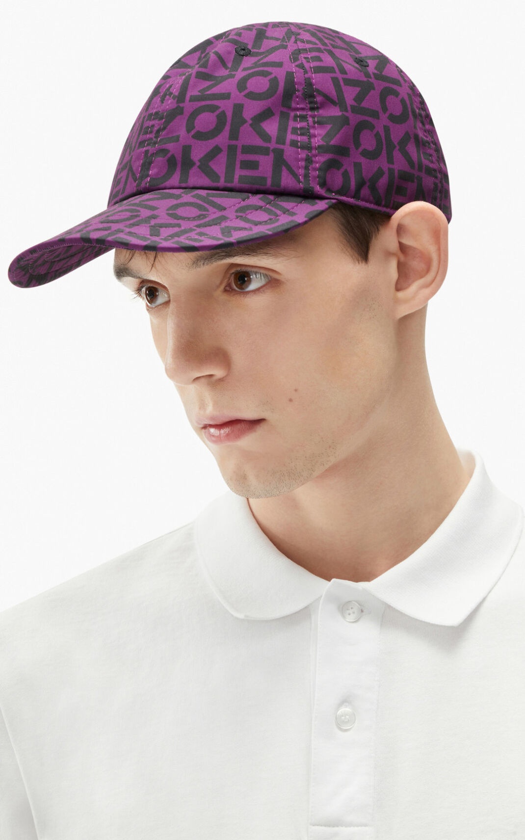 Monogrammed baseball cap - 1