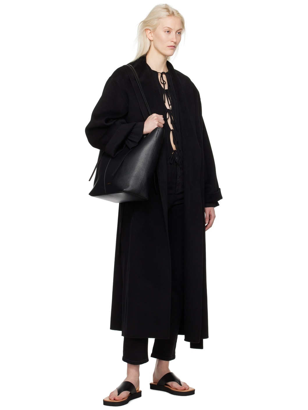 Black Trullem Coat - 4