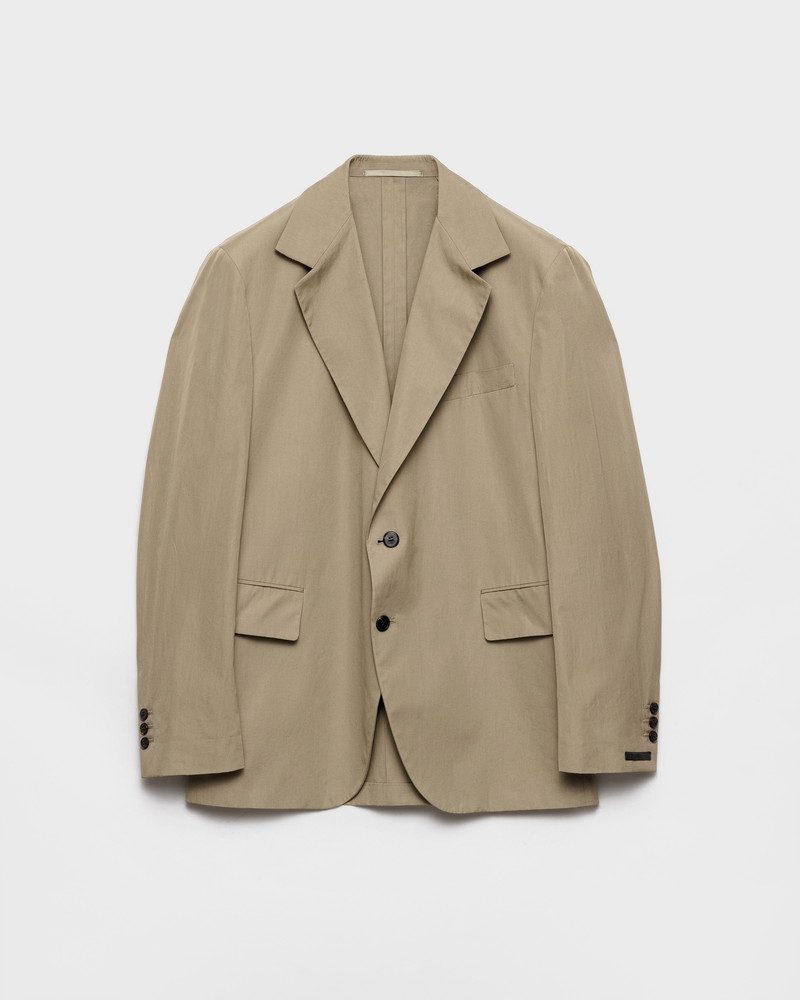 Single-breasted cotton jacket 1
