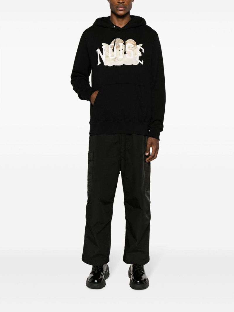 Junya Watanabe MAN cropped drawstring-waist cargo trousers outlook