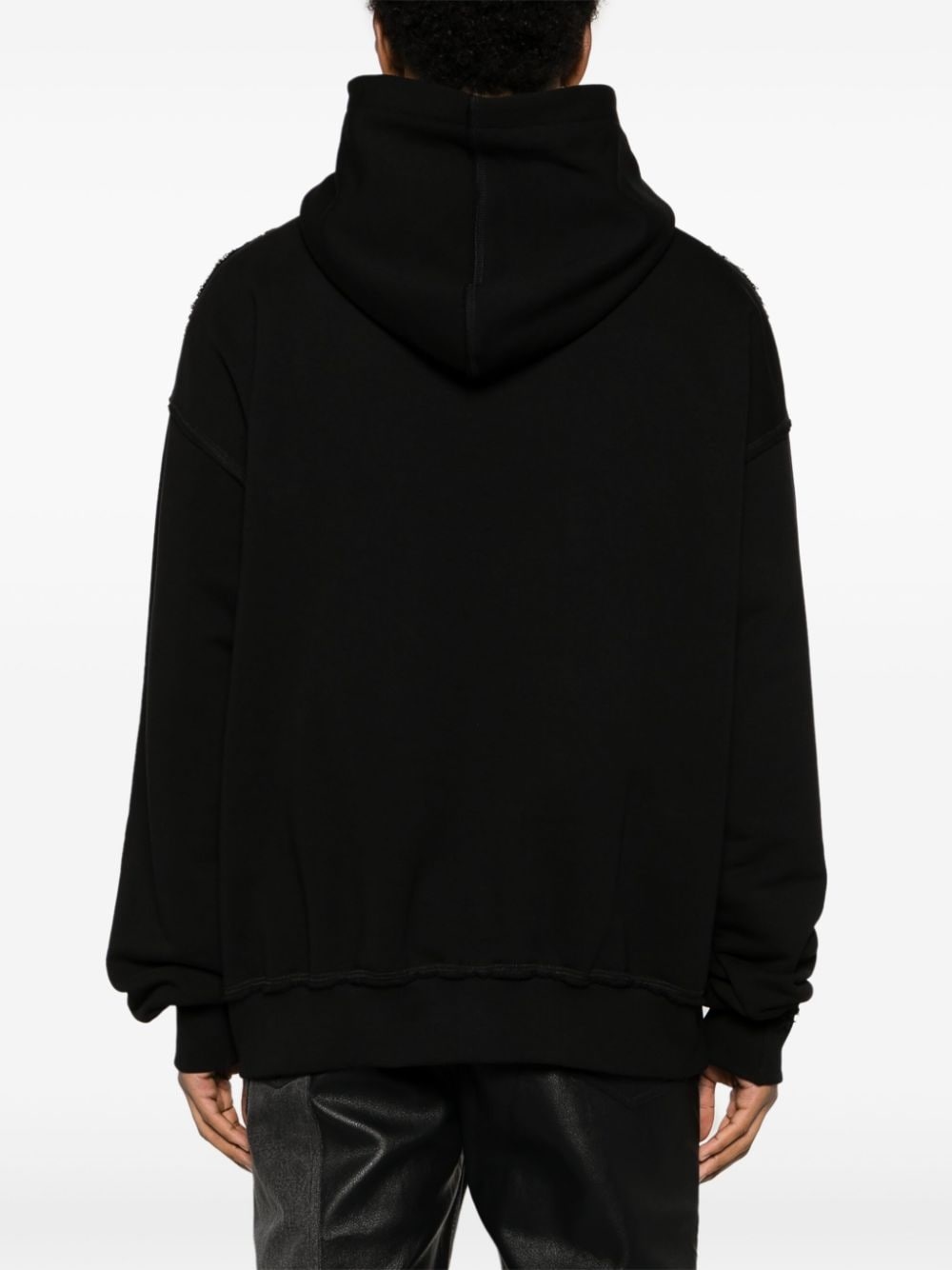 She Is My Weakness graphic-print hoodie - 4