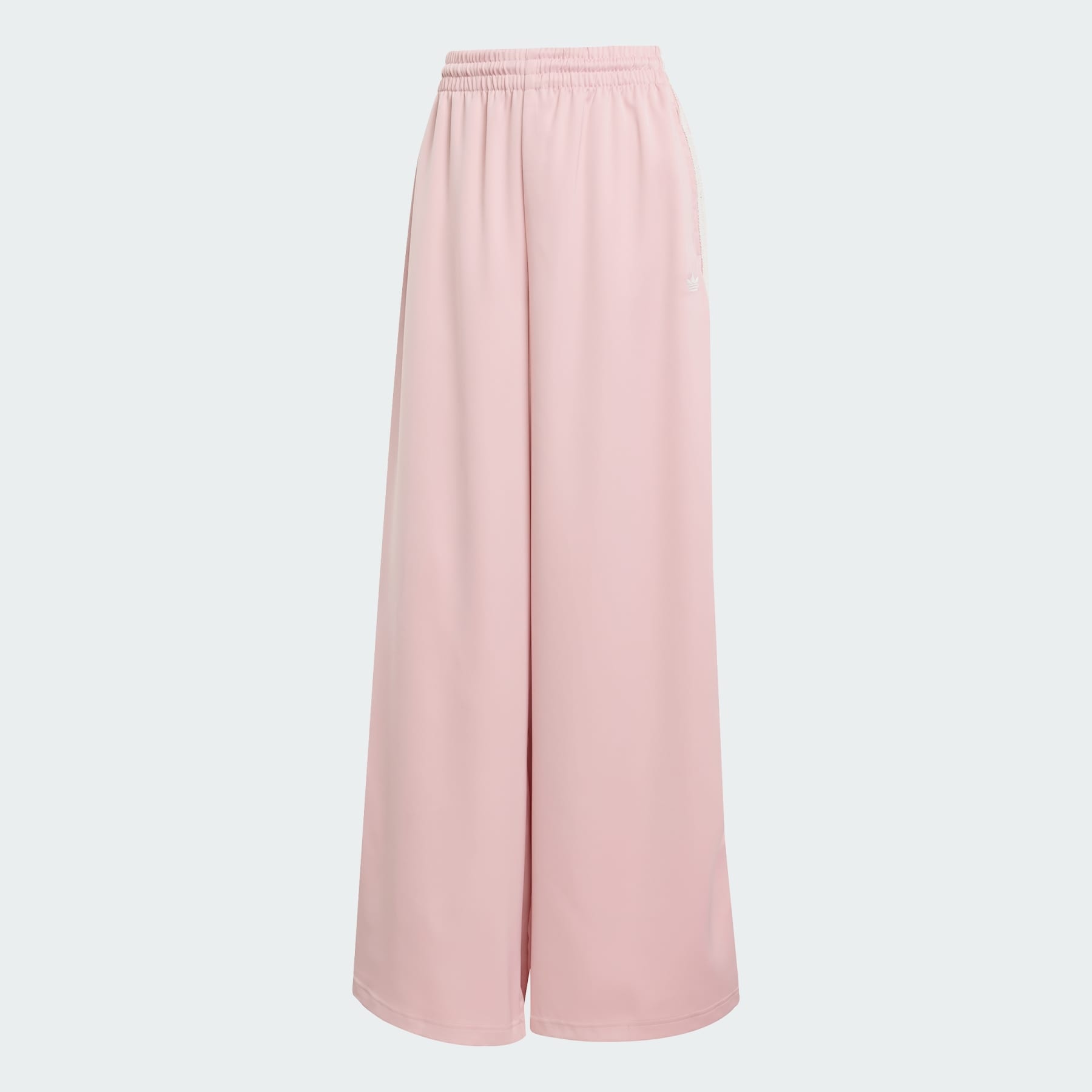 adidas Originals Satin Wide Leg Pants Ruffle 3-Stripes - 1