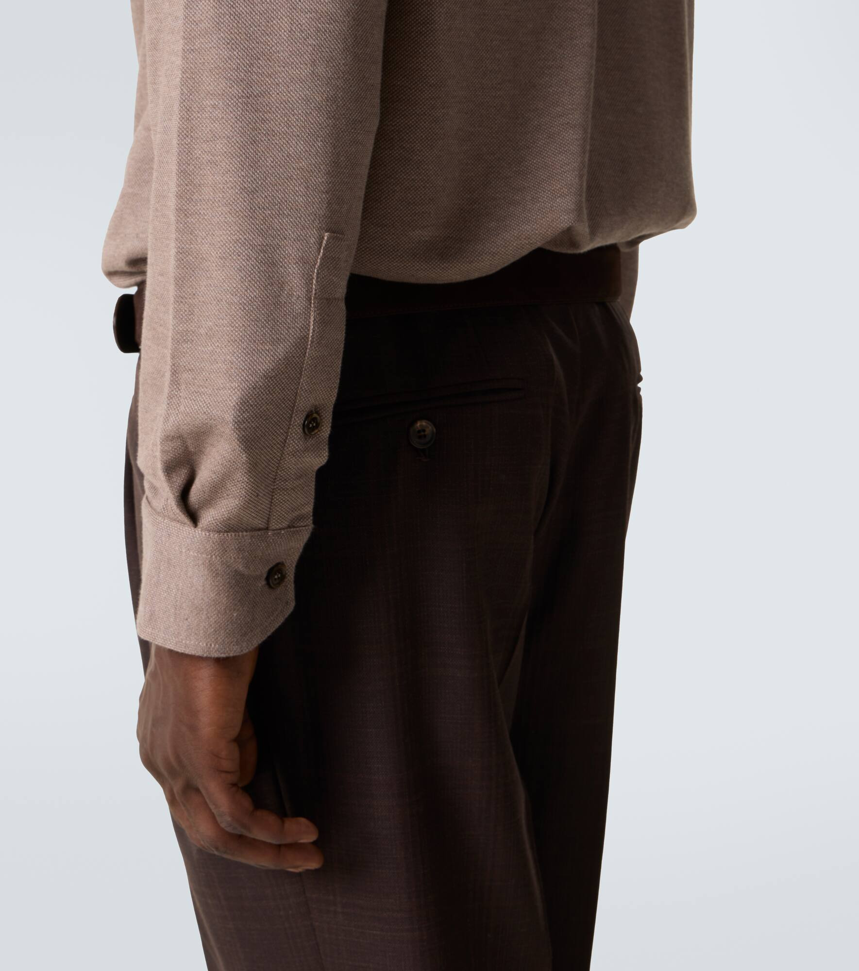 Cotton piqué shirt - 6