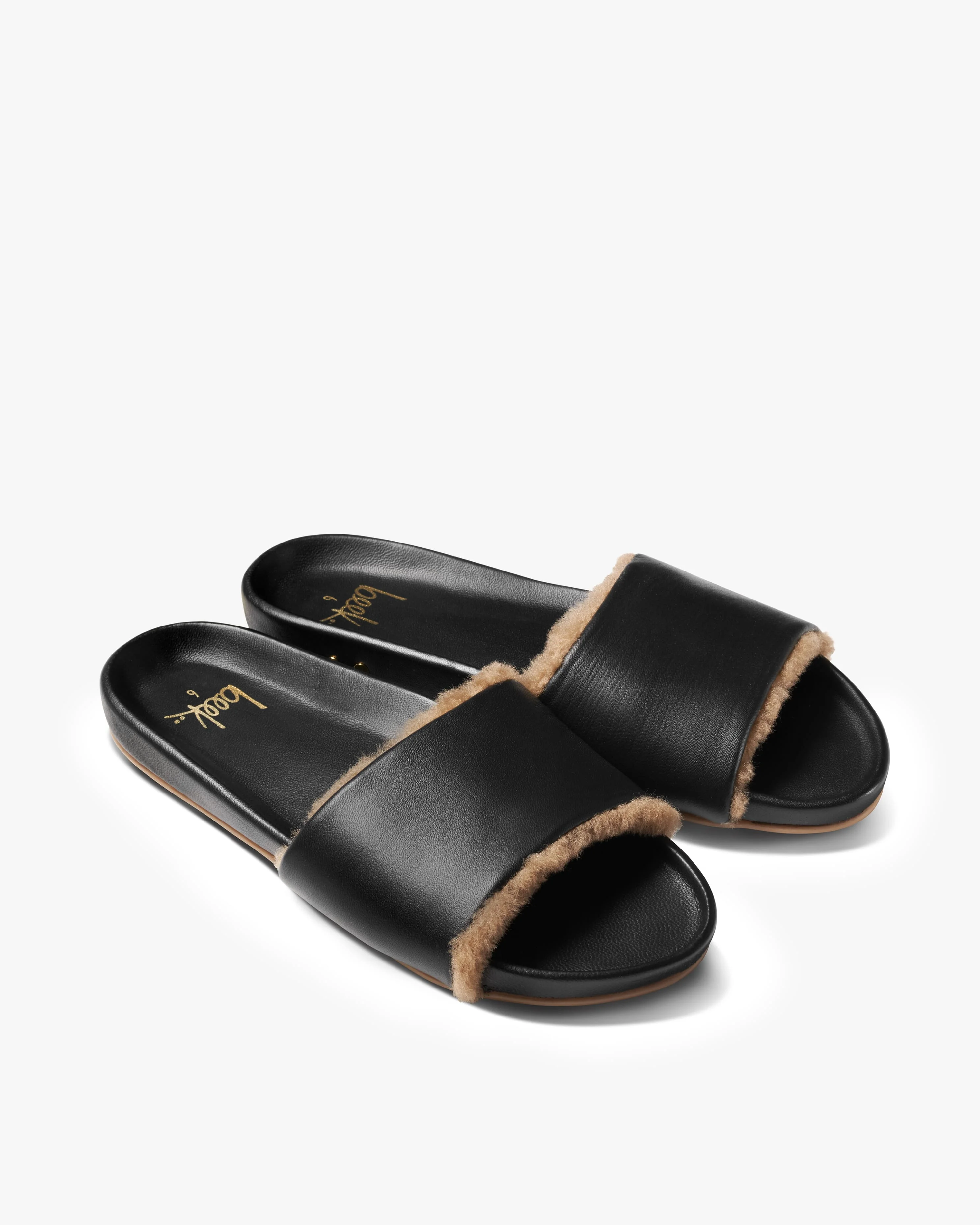 Gallito Shearling Slide Sandal - 1