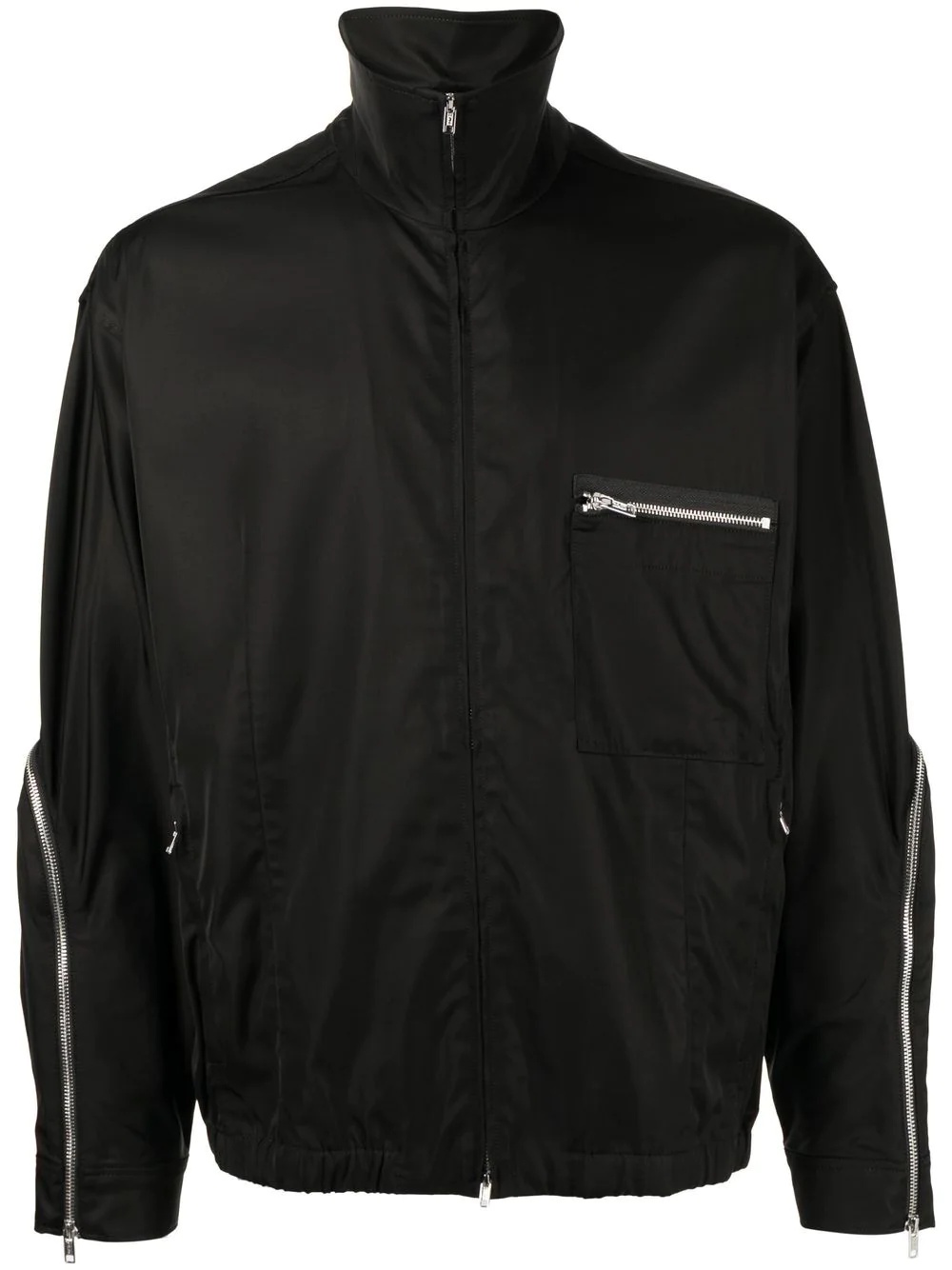 curve-zip windbreaker - 1