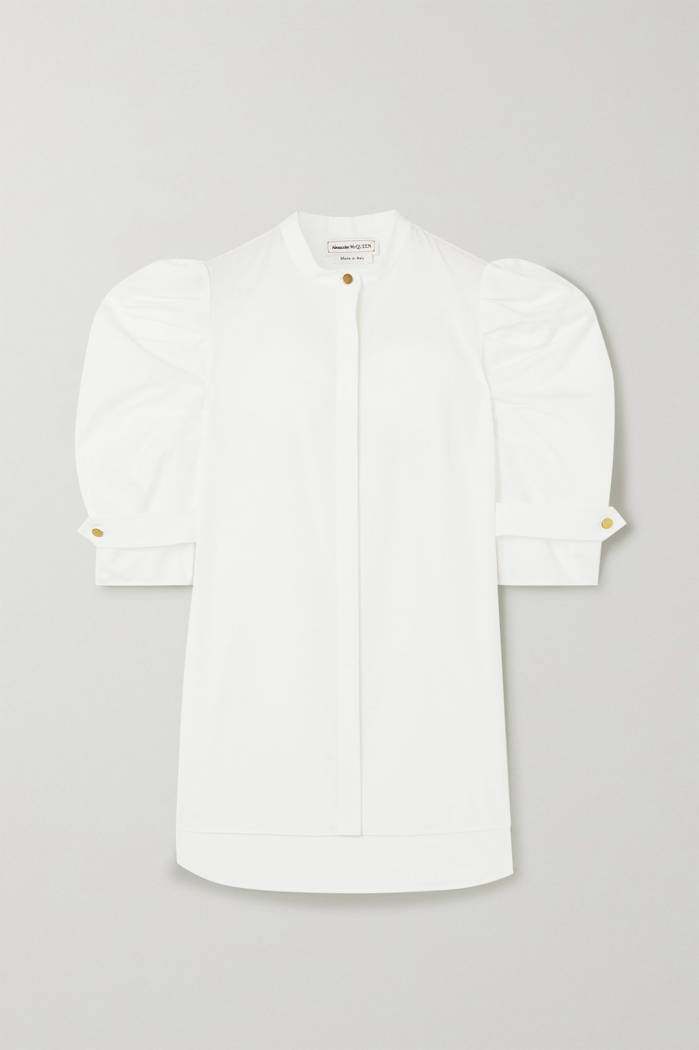 Cotton-poplin blouse - 1