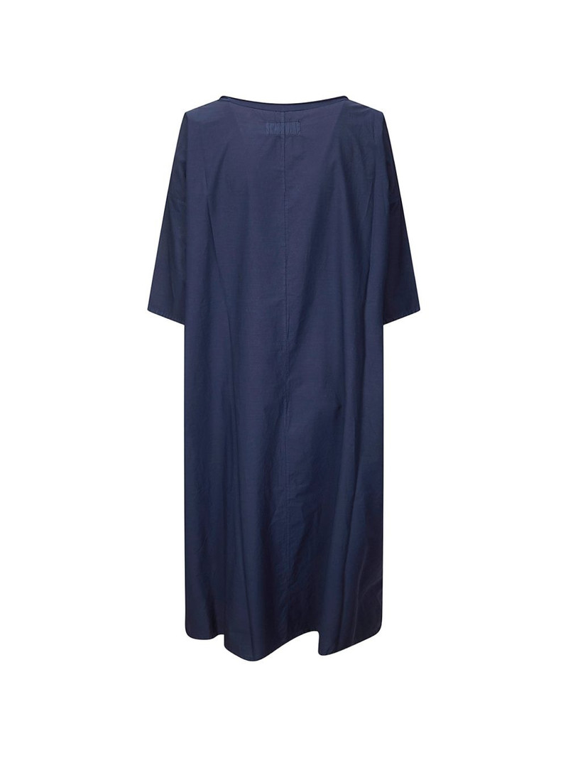 LABO.ART flared crew-neck midi dress outlook