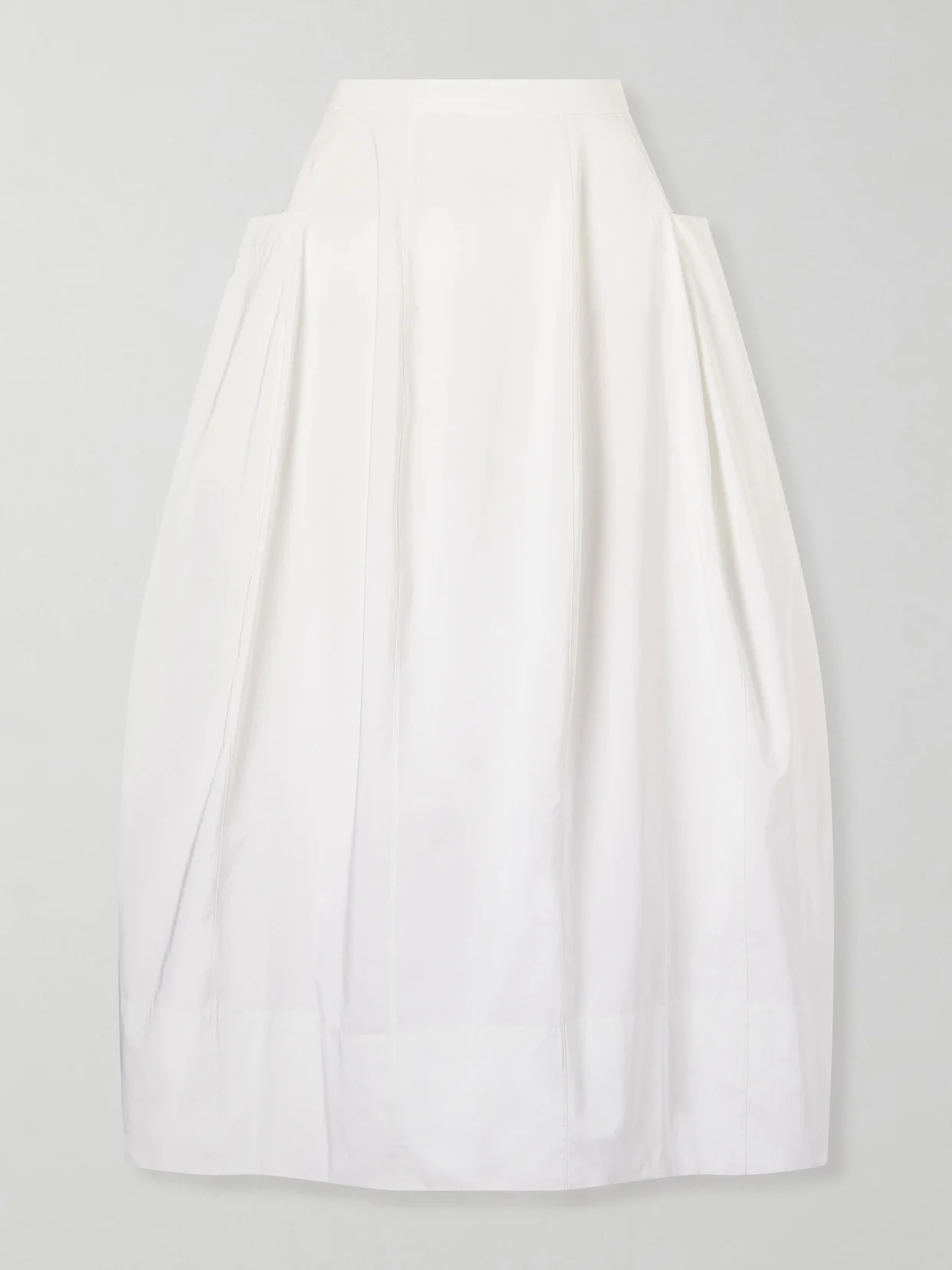 Lantern Paneled Shell Skirt - 1