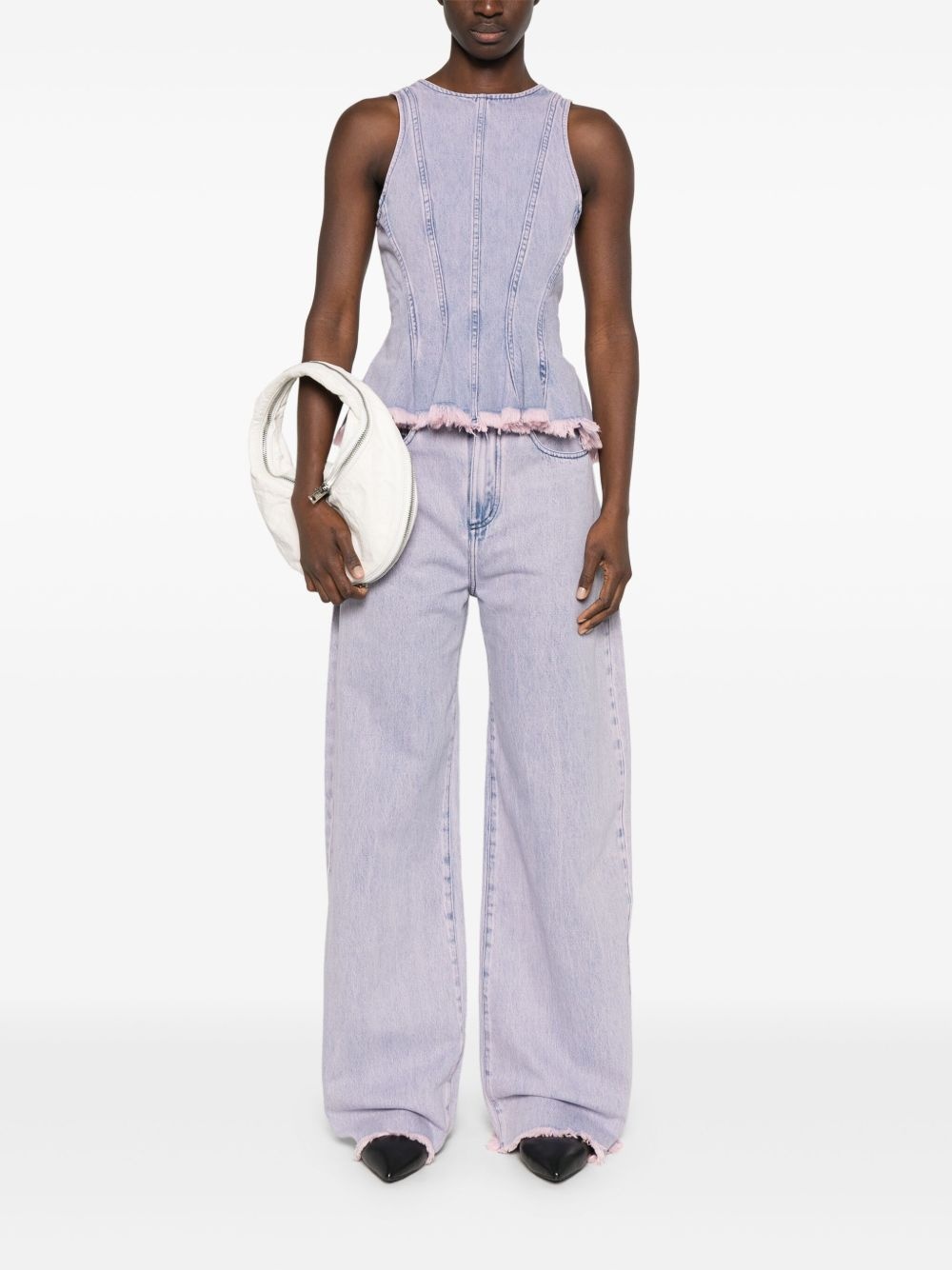 overdyed boyfriend jeans - 2
