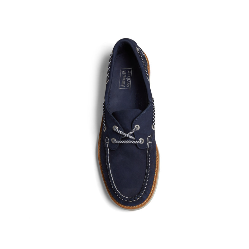 Vilebrequin Men Leather Boat Shoe - VBQ x G.H.Bass outlook