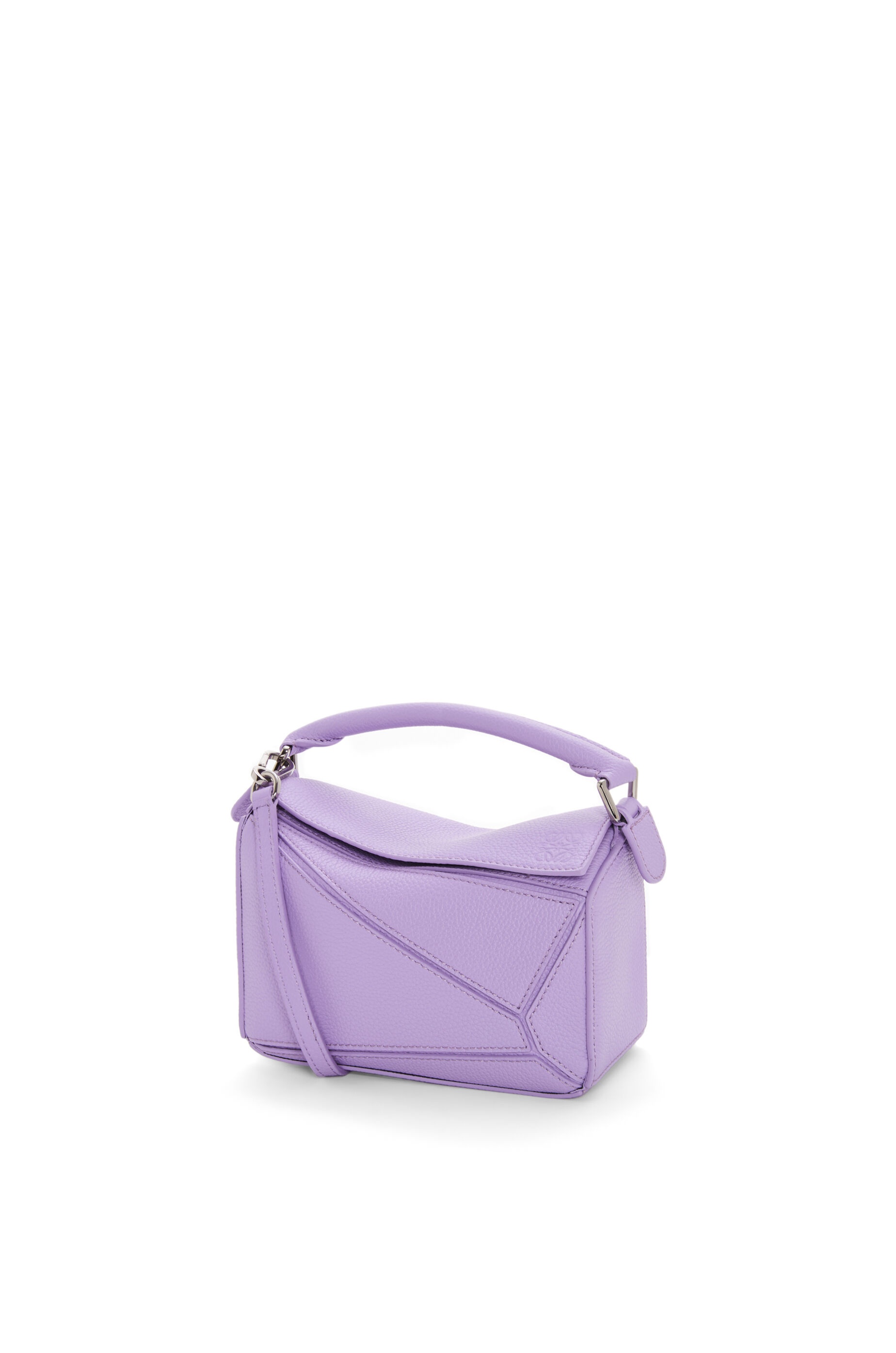 Mini Puzzle bag in soft grained calfskin - 1