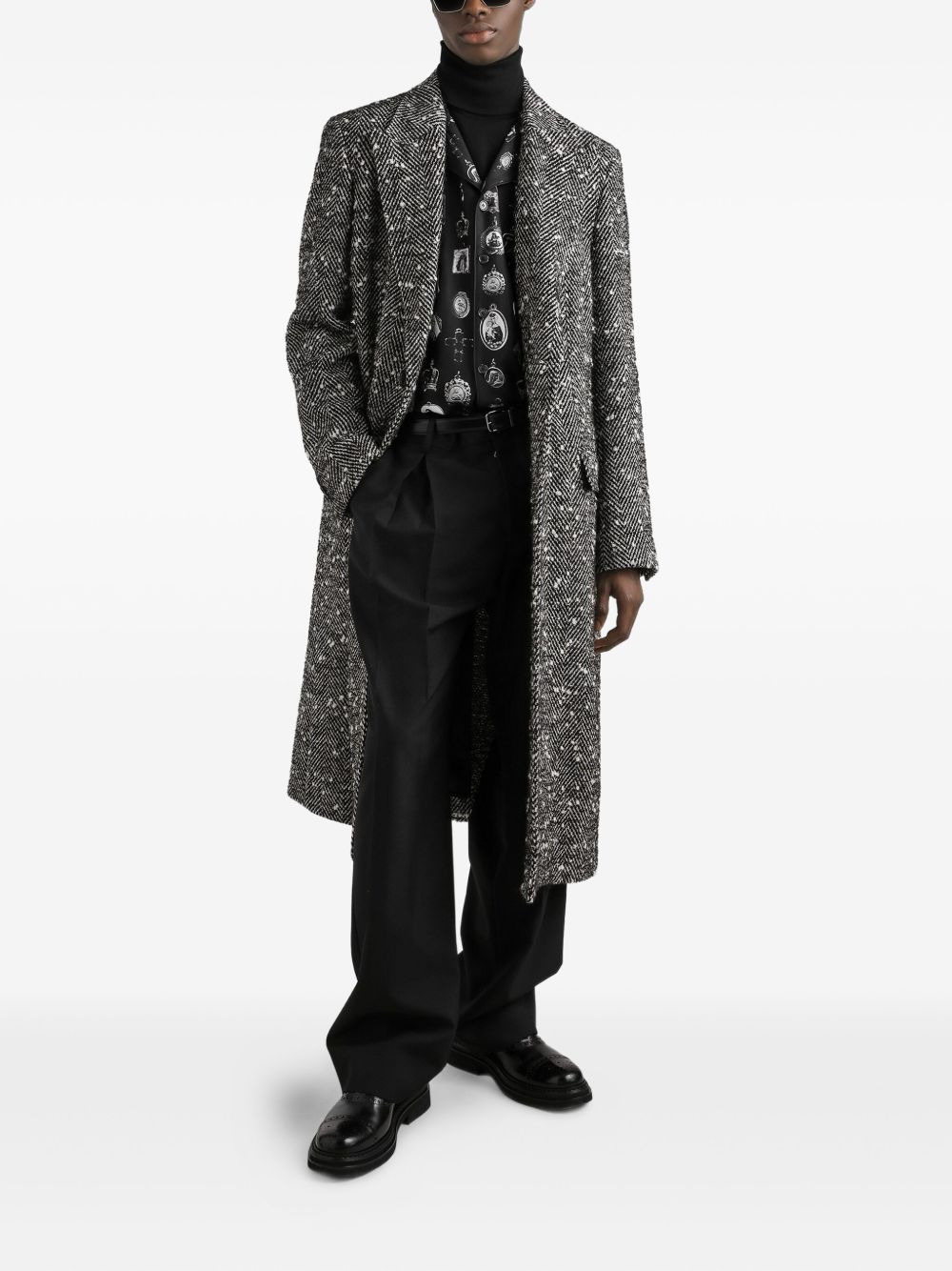 herringbone coat - 2