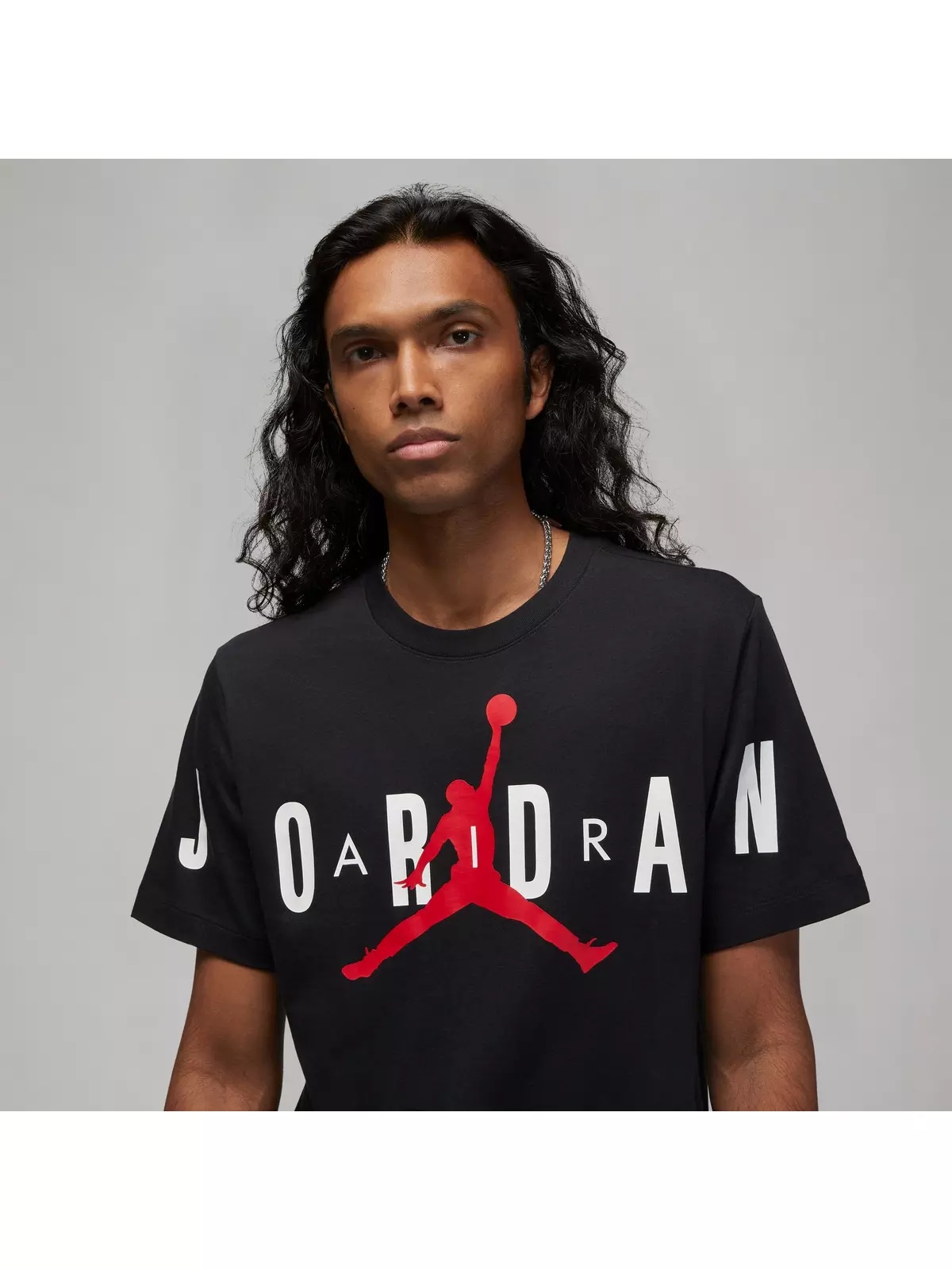 Men's Air T-Shirt-Black/White - 7