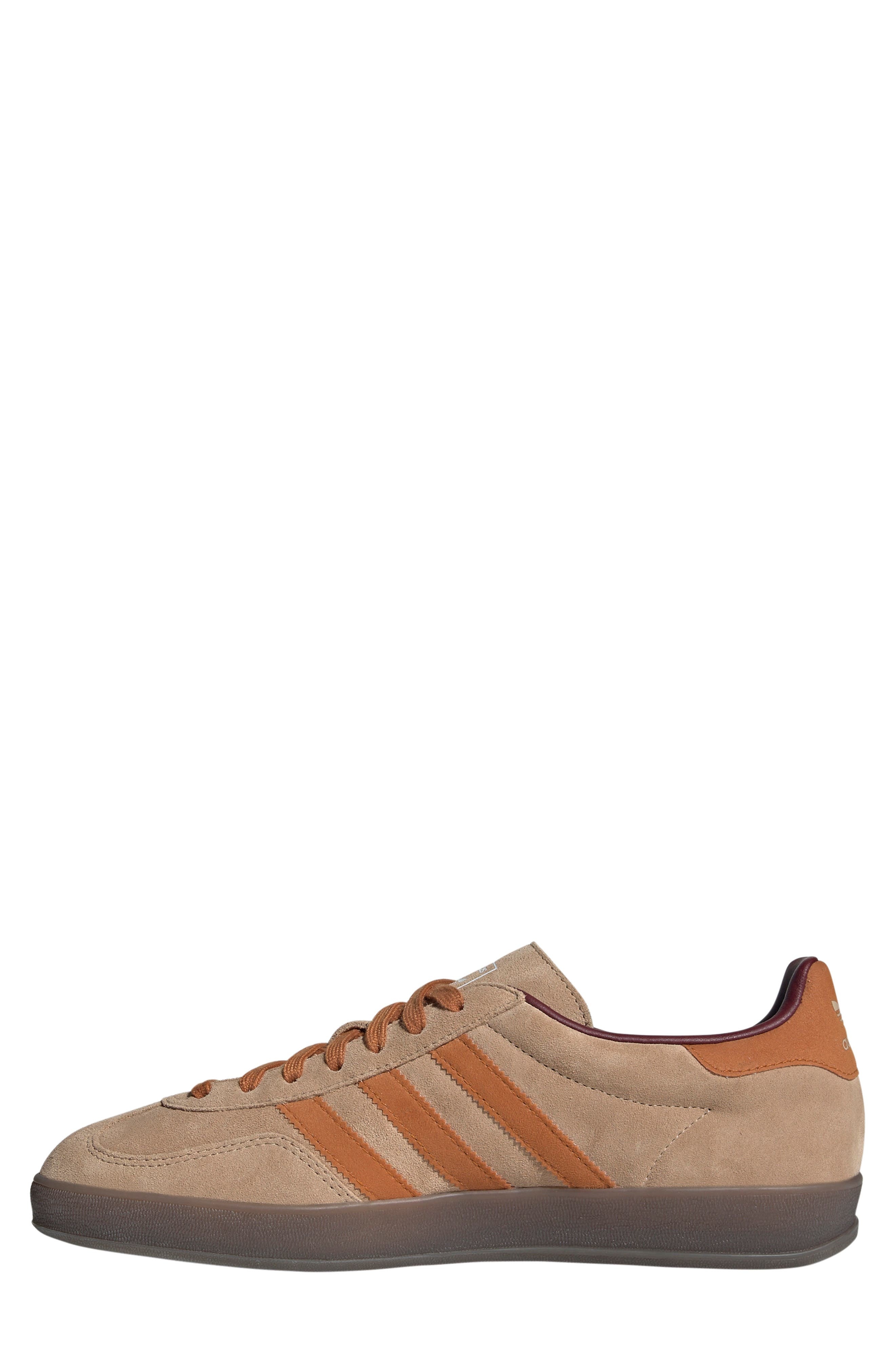 adidas Gazelle Indoor Sneaker in Sandstone/ochre/shadow Red at Nordstrom - 6