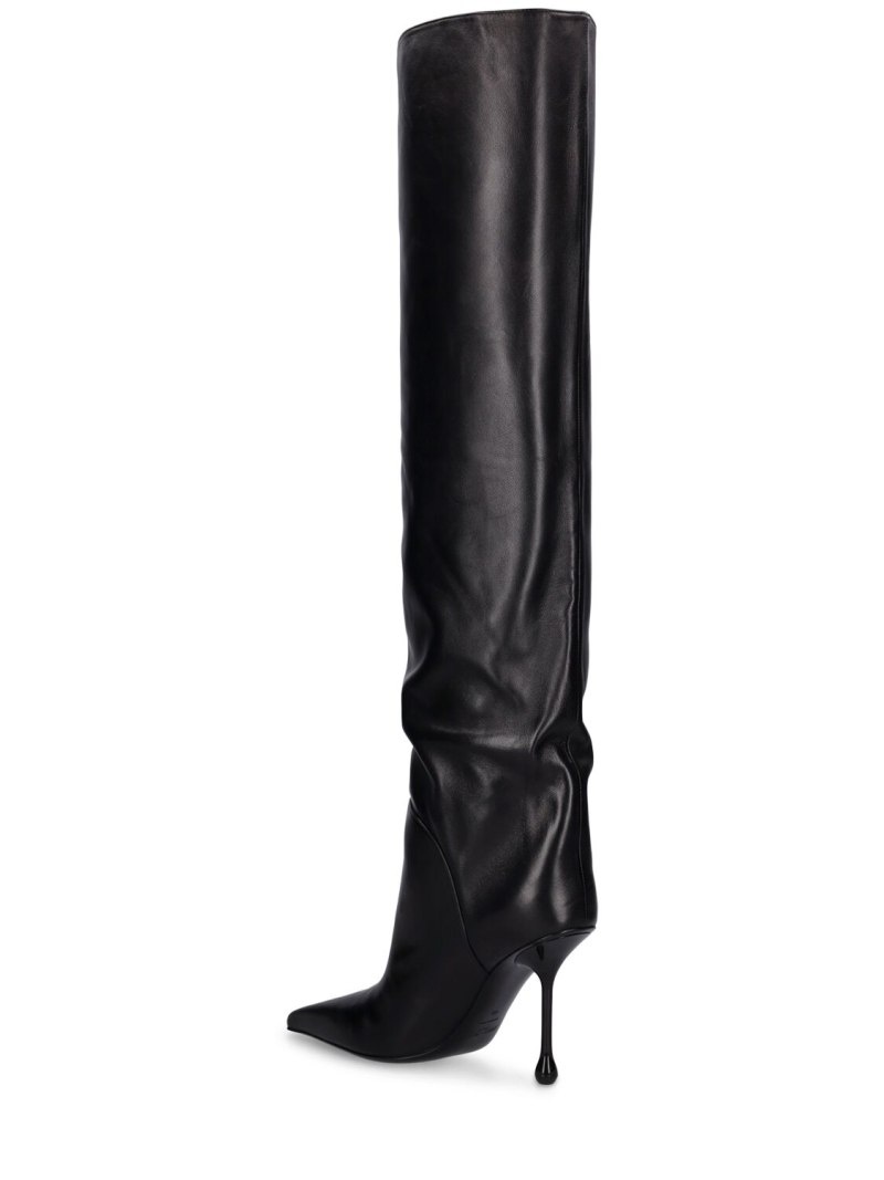 95mm Cycas KB leather knee high boots - 3