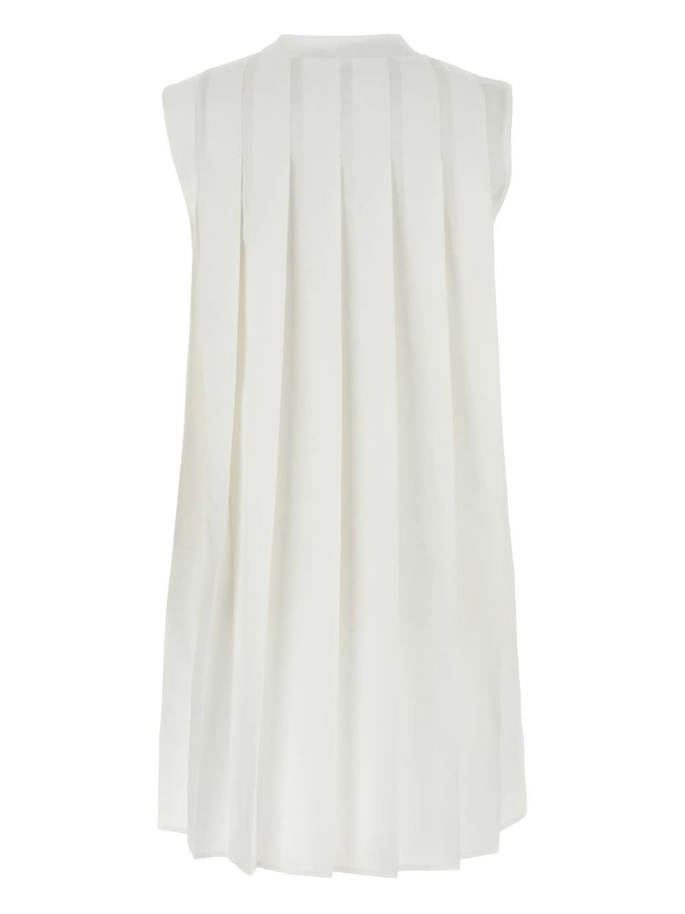pleated mini dress - 2