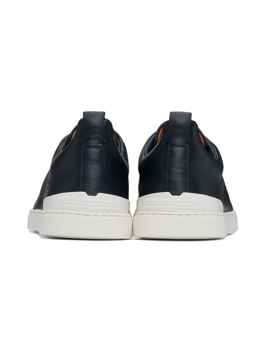 Navy Triple Stitch Sneakers - 2