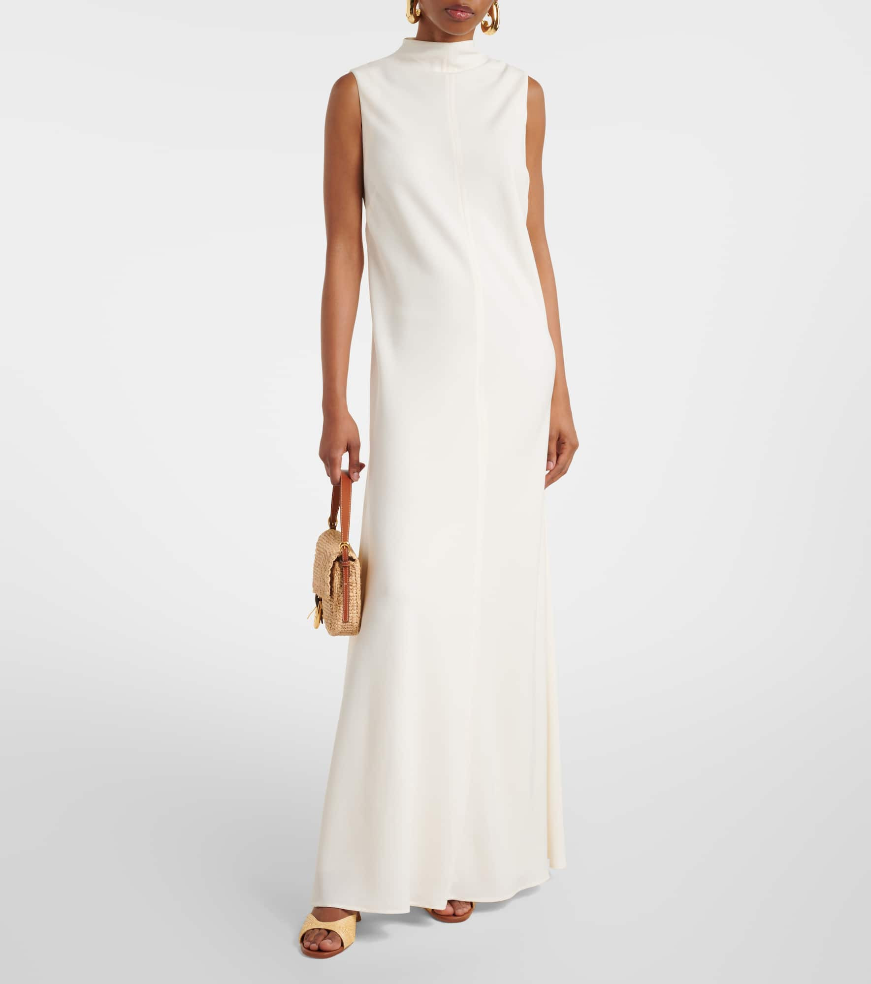 Araya crêpe maxi dress - 2
