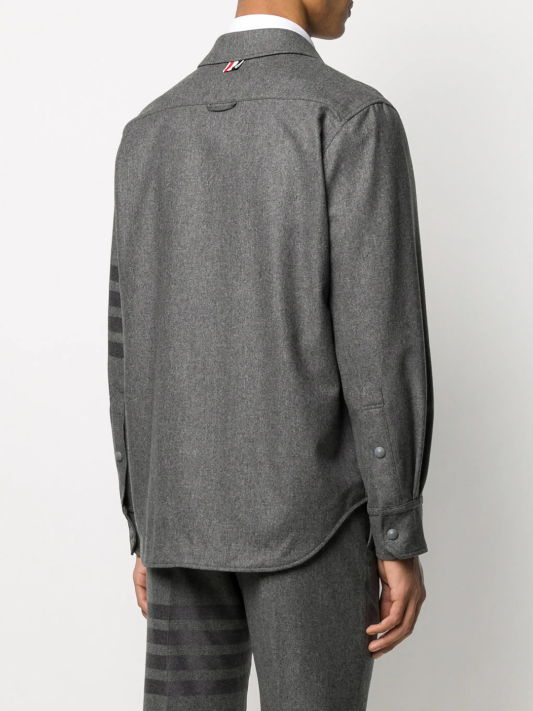 Flannel 4-Bar Shirt Jacket Men - 3