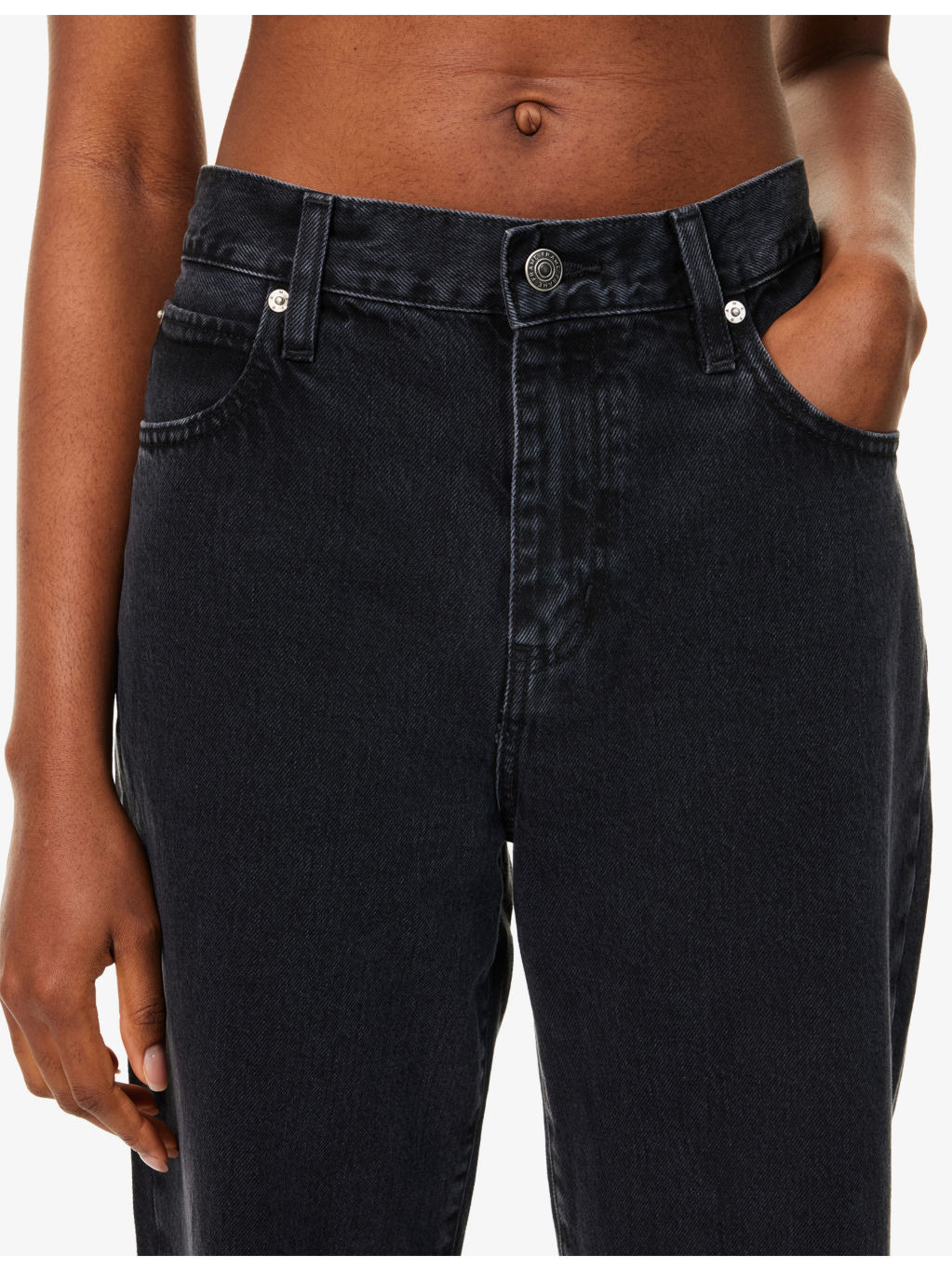 The Candle Cropped Denim Jeans - 5