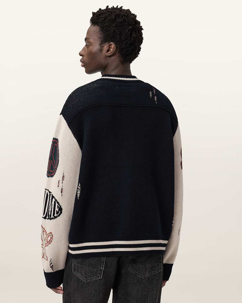 CHASE JACQUARD KNIT CARDIGAN 6